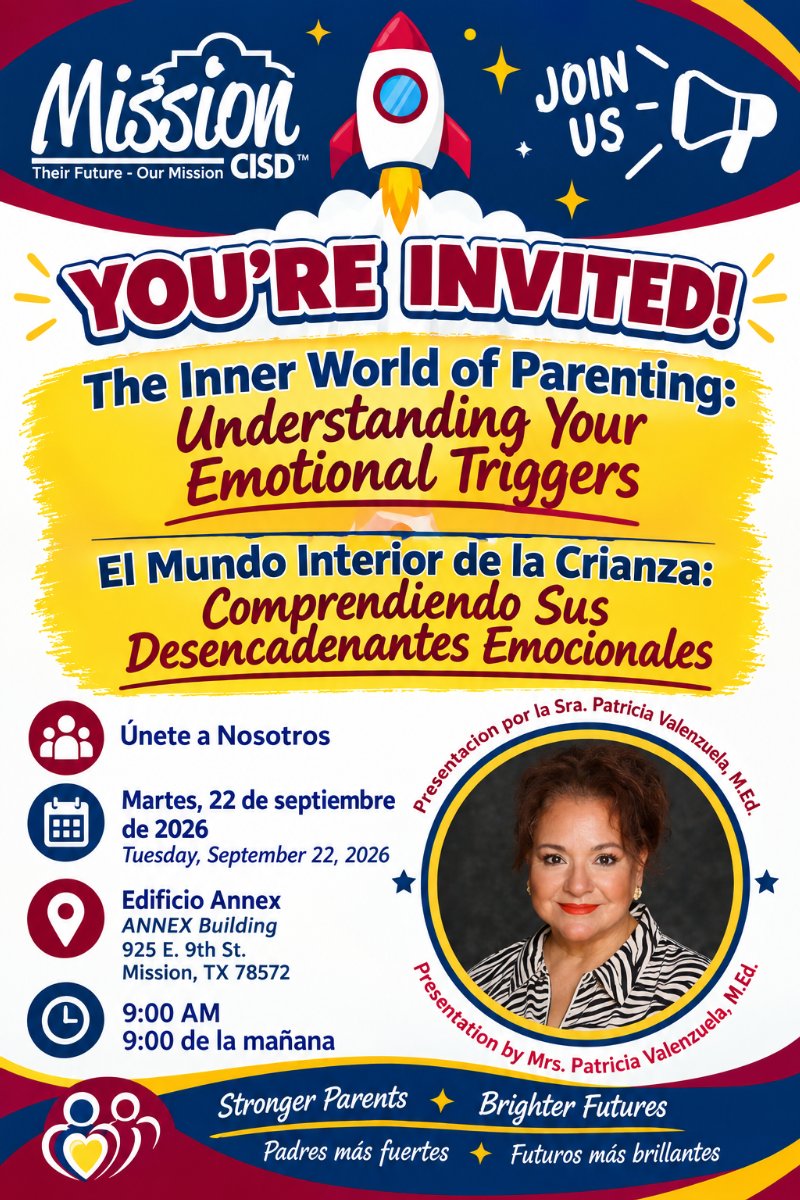 Mission CISD District Parent Meeting September 2026